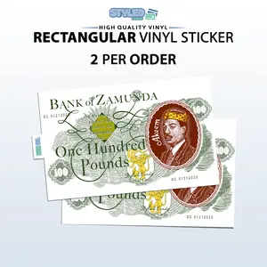 funny welcome to America rectangle vinyl stickers/skins with high quality vinyl Decoration Durable