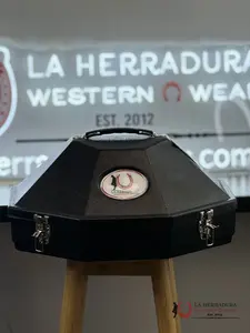 ESTUCHE NEGRO HERRADURA PARA TEXANA