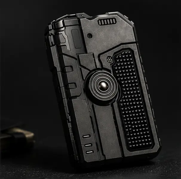 Foldable Fidget Lighter – Portable Zinc Alloy Windproof Butane Lighter