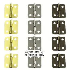 Mini hinge - Mini retro decorative hinge, suitable for handicrafts, wooden boxes, jewelry cases, cabinets and DIY accessories.
