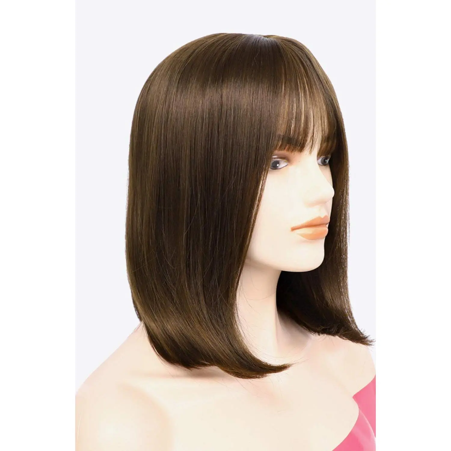 Full Machine Made Short Wave Hair Wigs 10''