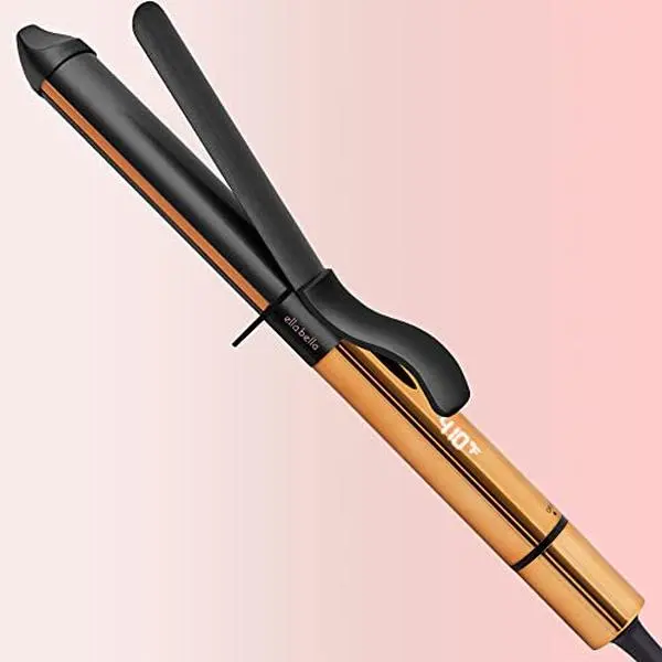 ELLA BELLA Curling Iron • Professional Hair Curler • Curling Wand • Ceramic Curling Irons • Transform Your Look in Seconds • Suitable for All Hair Types • Say Goodbye to Heat Damage