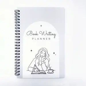 Books Writing Plan Notebook, Essential Guide for Writers, Perfectly Organize Thoughts and Plan Projects, Writer's Basic Handbook, Planner Notebook