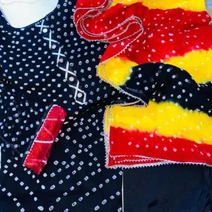 Pakistani CHUNRI CHIFFON THREE PIECE