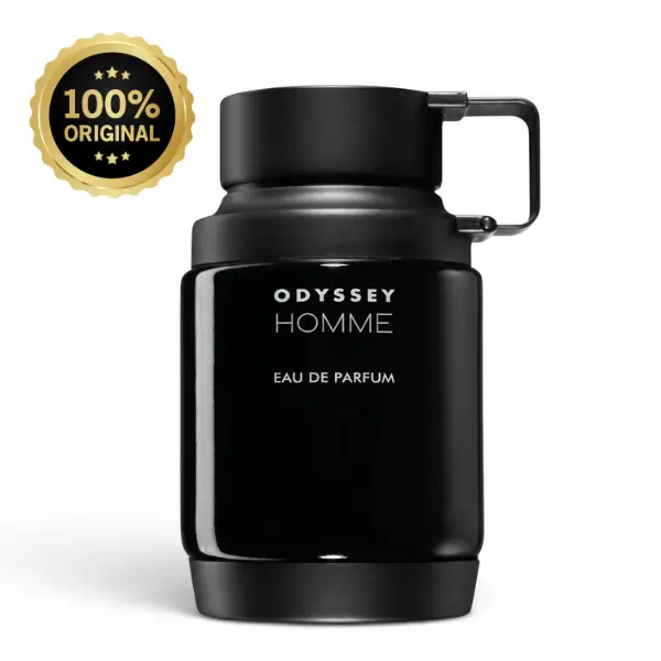 Armaf Odyssey Homme Aromatic Eau De Parfum (EDP) Spray for Men - 2.0 Fl. Oz. (60ml) Powder-Scented, Vanilla & Amber Vanilla Scents Male Wear Men's Fragrance Bottle, Aromatic Edp Spray, Spice & Iris Mix, Liquid, Powdery, Dense, Alluring Aromatic Profile