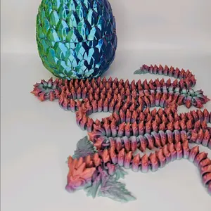 Long Tail Baby Crystal Dragon