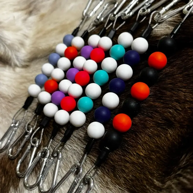Beaded curb chains Beaded curb chains