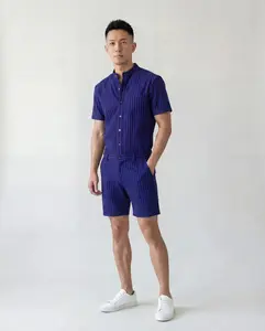 Navy Chateaux Romper