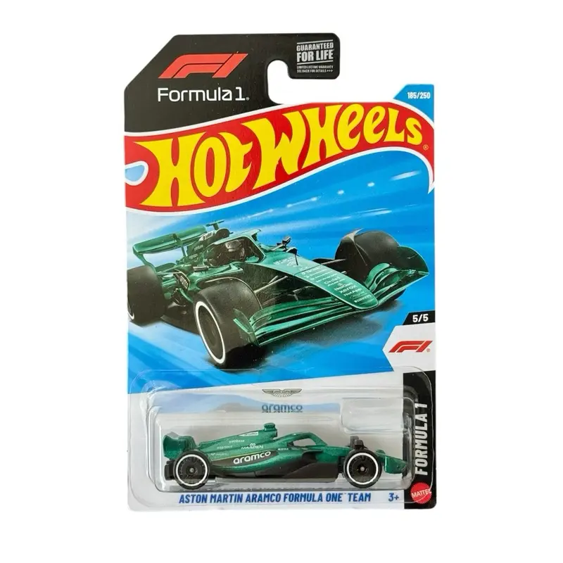 Hot Wheels Aston Martin Aramco Formula One Team F1 1:64 Diecast Car
