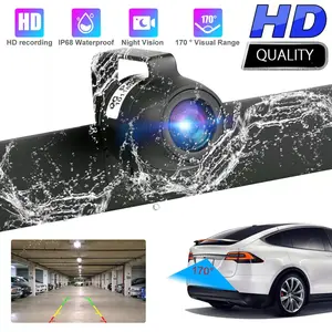 170° HD Car Reverse Backup Night Vision Camera Rear View Parking Cam Waterproof