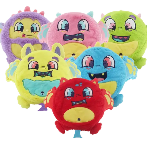 Scentco Fart Monsters 16" Scented Stuffed Plush with Whoopee Cushion – Novelty Toy, Pick Your Character