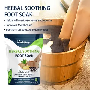 Goodbye Swollen Legs!  18-Herbal Soothing Foot Soak for Edema & Varicose Veins