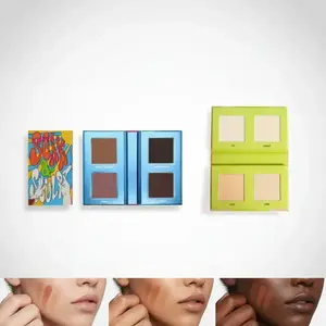 Soak & Sculpt Mini Bronze Books and Eye Lights Bundle, Highlight Contour Palette, 1 Set including Powder Bronzer*1 Box & Brightening Powders*1 Box, Multiple Shades LIGHT, TAN, MEDIUM, STARLIGHT, DAYLIGHT