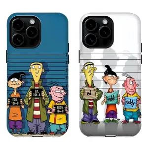 Ed, Edd n Eddy Cartoon iPhone Case | Retro 90s Nostalgia Phone Cover for iPhone 11–17 Pro Max | Cute Gift