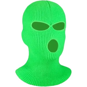 Neon Green Ski Mask