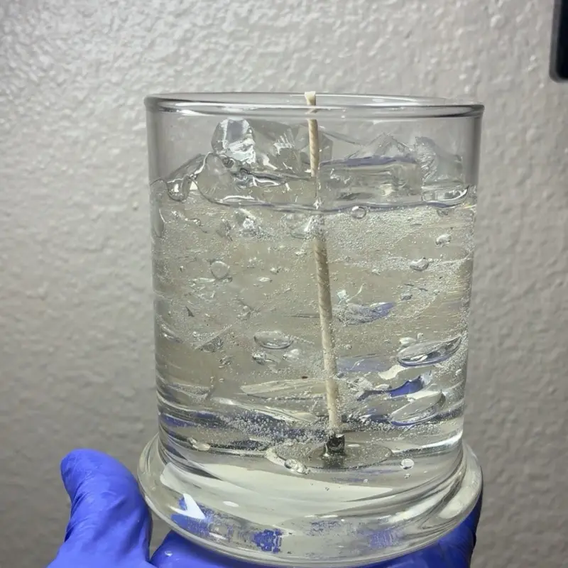 Ice water candle Ice water candle