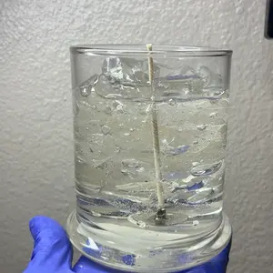 Ice water candle