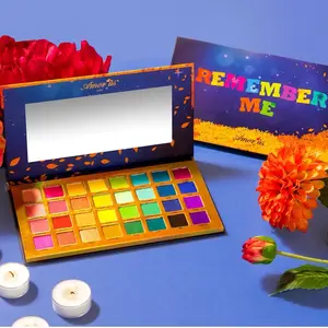 AMORUS Remember me -32 vivid color Eyeshadow palettes-Rich pigment palette-Cosmetics