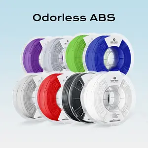 QIDI Odorless ABS Filament 1.75mm, 3D Printer Filament, 1 KG Spool (2.2lbs), 3D Printing Filament Fit Most FDM 3D Printers
