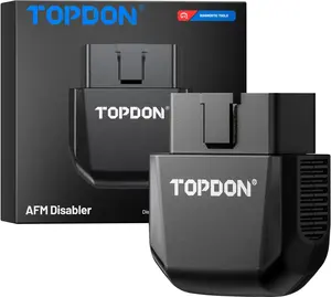 TOPDON AFM/DFM Disabler OBD2 Plug & Play for GM 2007-2025, Cylinder Deactivation Disabler for Silverado Sierra Tahoe Yukon Escalade Camaro V8 V6 Active Fuel Management Disabler