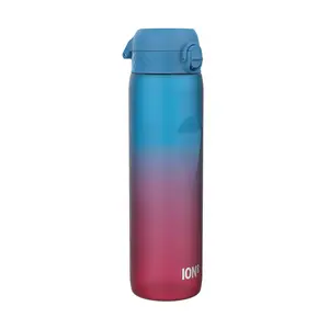 Ion8 32oz BPA Free Recyclon Water Bottle - Leak Proof Flip Lid