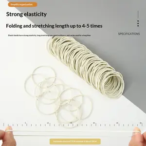 58pc/98pc Original Rubber Bands, High Elasticity Industrial Leather Bands, Durable Stretchy Rubber Straps for Vegetable Bundling