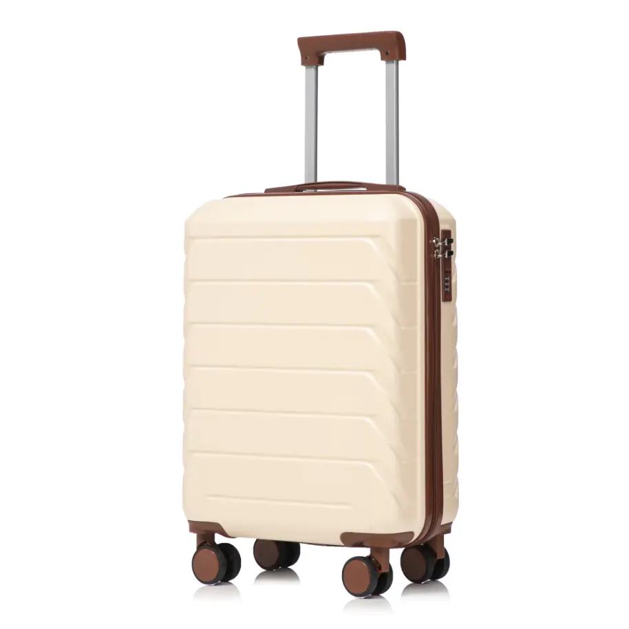 Hardside Carry on Luggage with Spinner Wheels, Hard Shell ABS Suitcase, 20-Inch Lightweight Expandable Rolling Luggage