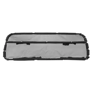 VEVOR Dog Car Barrier,  56" Wide Car Divider for Front Seats Installation, Vehicle Pet Barrier with See Through Net Mesh, Universal-Fit Dog Car Barrier for Full-size Sedans, Trucks, and SUVs, Black