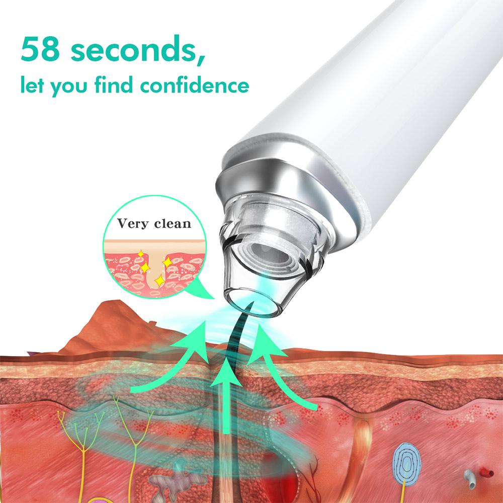 Blackhead Remover Pore Vacuum with 5MP HD Camera, 30X Magnification WiFi Visible Facial Pore Cleanser, Blackhead Remover Tools Kit for Men & Women with 6 Probes Blackhead Remover Pore Vacuum with 5MP HD Camera, 30X Magnification WiFi Visible Facial Pore Cleanser, Blackhead Remover Tools Kit for Men & Women with 6 Probes