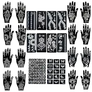 Tattoo sticker template, hand-painted waterproof hollow-out design, unisex, mini tattoo stickers, hollow stencil template