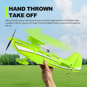 XKS A310 3D Brushless Remote Control Airplane For Beginners - Auto-Return, Anti-Lost System, Realistic Detachable Wings, 12 Min Flight Time | RC Hobby Flying Toy, Ideal Christmas Gift