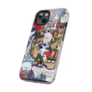 Regular Show Tough Phone Case, Cartoon Network Phone Cover, Unique Phone Accessory, Cool Mobile Protector, Custom Phone Shell