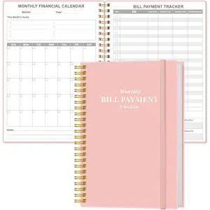 Monthly Bill Organizer - Monthly Bill Payment for Personal Budgeting Financial, Payments Checklist Organizer, 5.8" x 8.5",