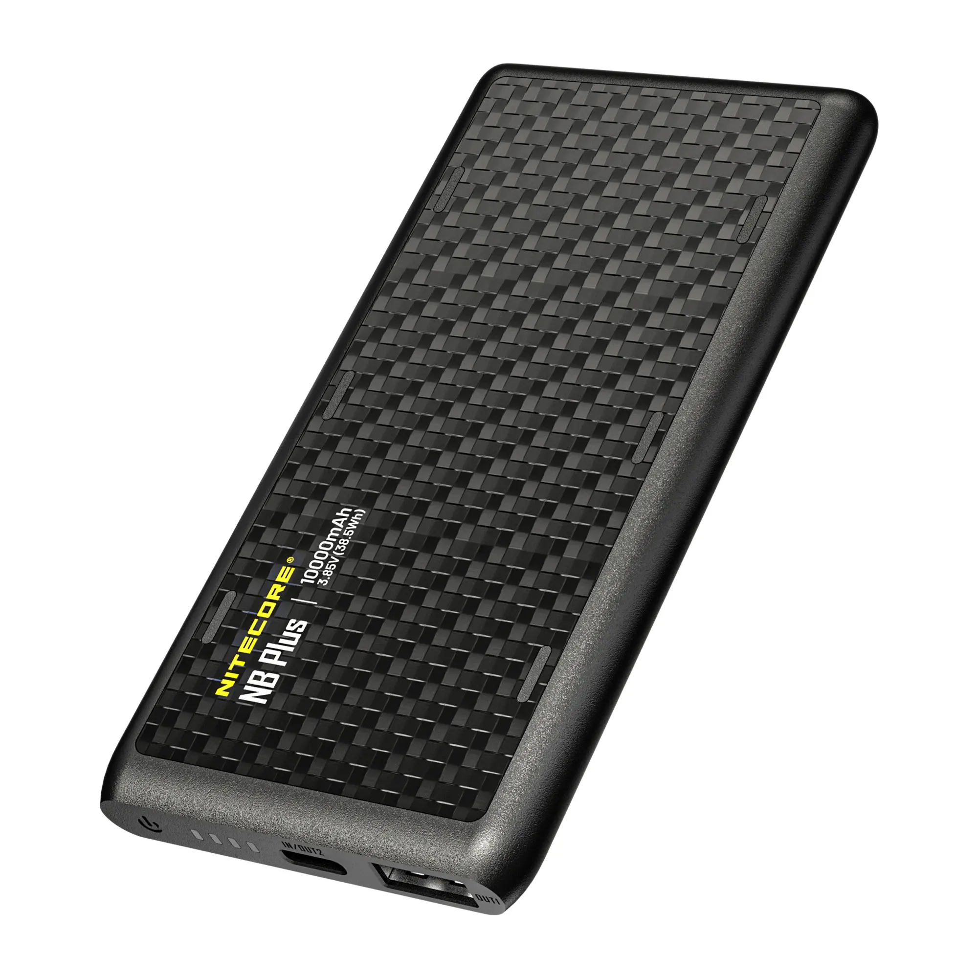 Nitecore NB Plus 10000mAh Lightweight Power Bank, Water-Proof, Button-Operated, for Mobile Devices & Other Port-Enabled Electronics