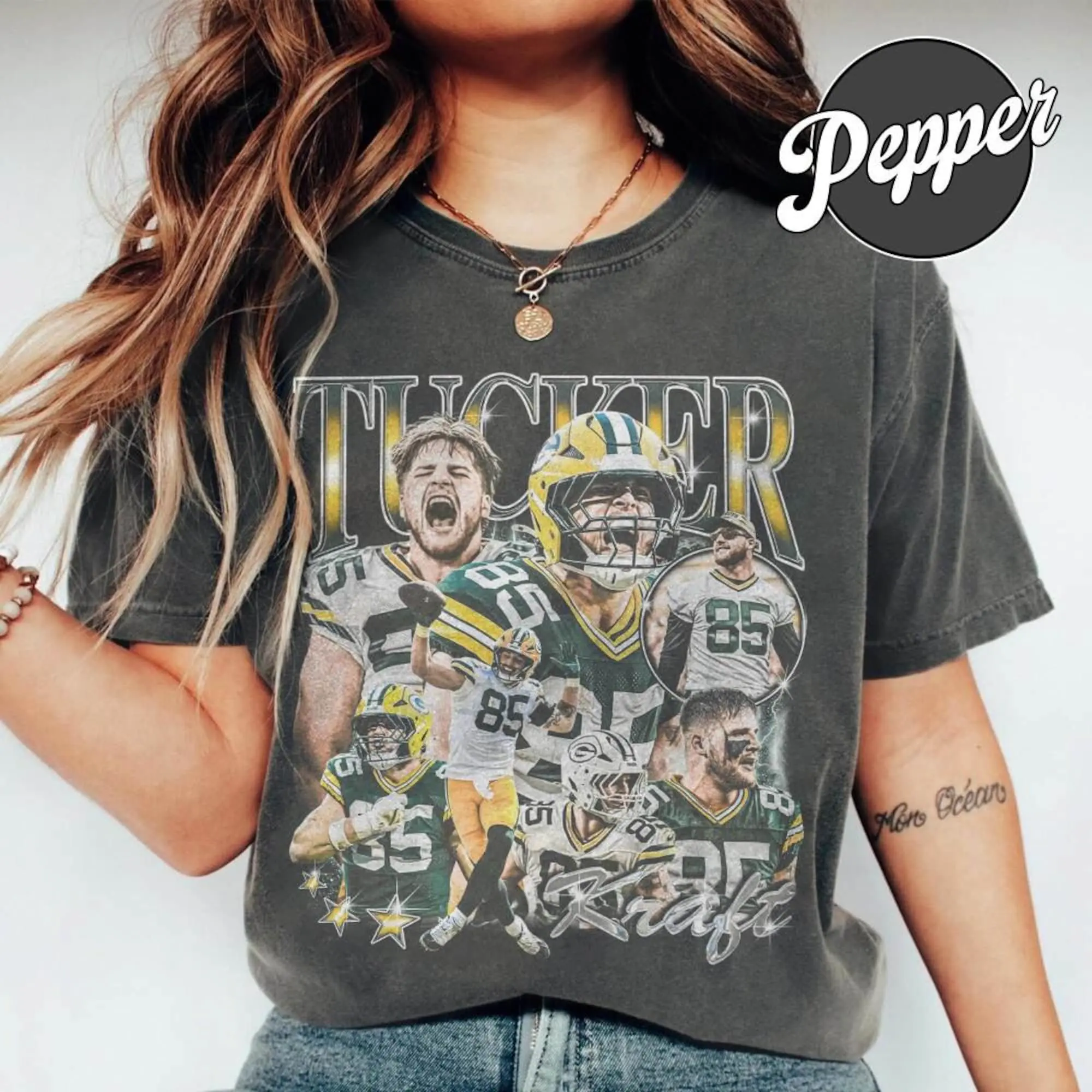 Bootleg Rap Style Tucker Kraft #85 Comfort Colors Shirt, Gift For Fans