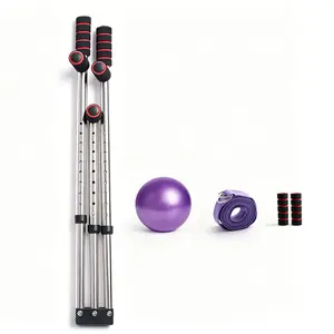 Leg Stretcher 3 Bar Leg Split Machine Stainless Steel Gymnastic Portable Flexibility Stretching Equipment,Home Gym Exercise for Dance, Gymnastics, Cheerleading, Martial Arts Hip Stretch