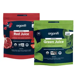 Organifi Daily Energizing Stack - Natural Dietary Supplement - Healthcare for Fitness- Edible