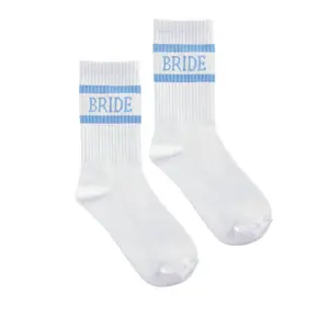 Something Blue Bride Socks