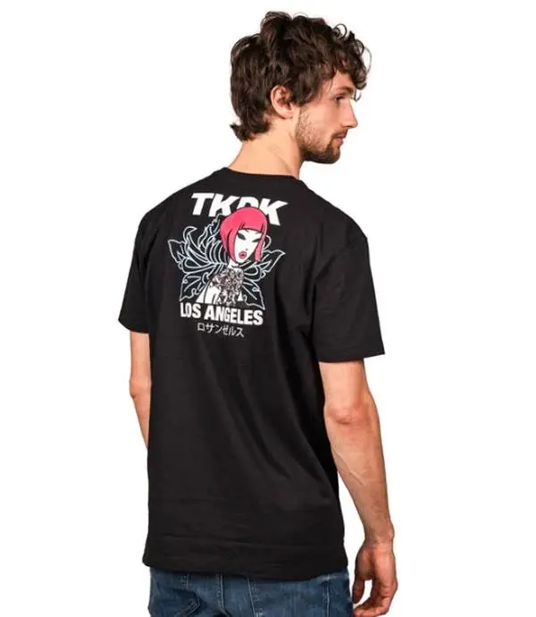 Tokidoki Mens Tshirts - Budding Tee Los Angeles Black