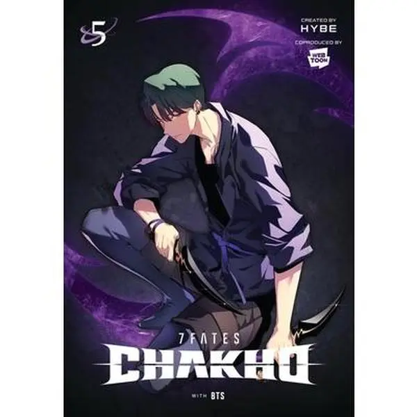 7fates: Chakho, Vol. 5 Trade Paperback - Hybe, Team Chakho, 7 Hunters, Sensing Hupo's Energy, Archenemy Comic