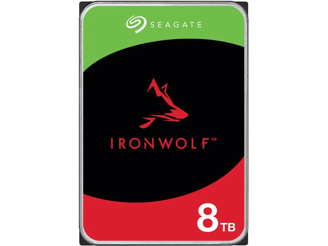 Seagate IronWolf 8TB NAS Hard Drive 7200 RPM 256MB Cache SATA 6.0Gb/s CMR 3.5" Internal HDD for RAID Network Attached Storage - ST8000VN004