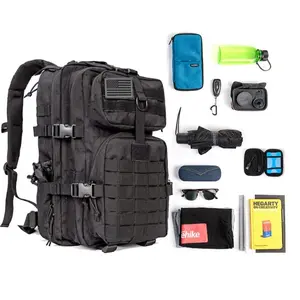 30L large Mohr system double shoulder outdoor backpack can hold 3 days of outdoor necessities, waterproof and scratch-resistant, durable tactical, sport luggage bag