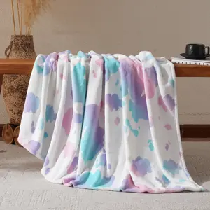 【Clearance Sale】Cozy Bliss Cow Print Throw Blanket 50×60 inch Non Shedding MilkyPlush Fleece 330GSM Thick Blankets