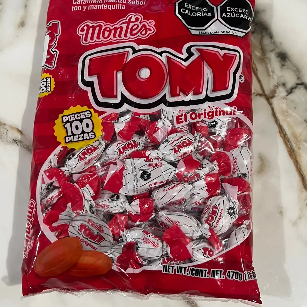 Monte’s tomy original caramel candy
