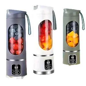 Portable USB Rechargeable Blender with 3-Speed Settings for Smoothies & Shakes