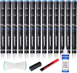 Wrap Golf Grips 13 Pack with Golf Grip Kit ,Golf Club Grips Outstanding Tackiness and  Surface Texture Enhances Control