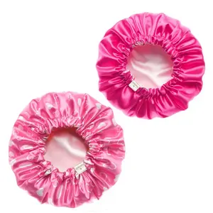 Baby Bonnet Infant Newborn Toddler Satin Silk Hair Bonnet for Baby Girl Boy Sleeping Kids Cap HatGift