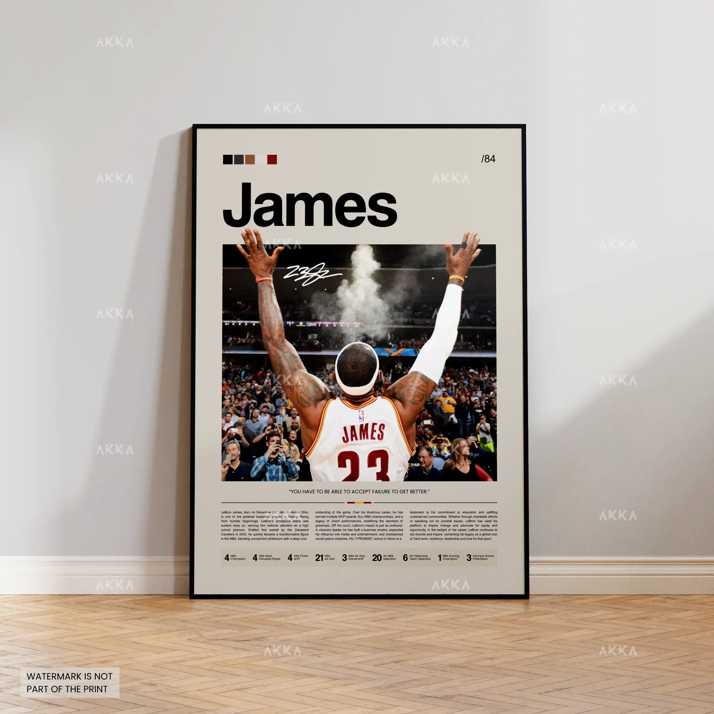 LeBron James - Cleveland Cavaliers Poster