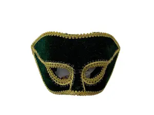 Dark Green/Gold Mask