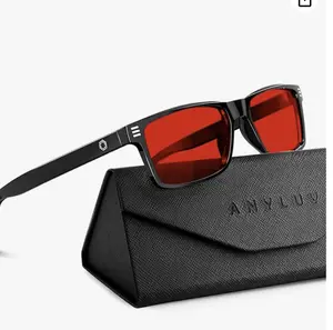 Blue Light Blocking Glasses for Computer Gaming, Eye Strain Relief Eye